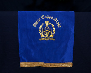 DKA Embroidered Podium Banner