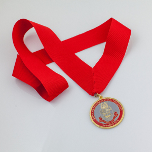 Kappa Psi Medallion with Neck Ribbon